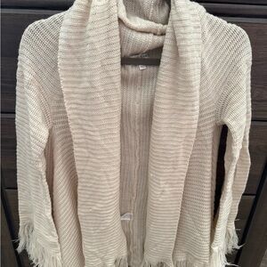 Umgee Cozy Cream Knit Sweater!